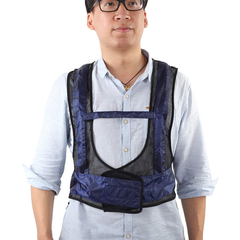 Vortex Tube Cooling Vest for Welding - Steel Air Compressed Cooling Waistcoat with Vortex Tube AC Technology | Ideal for Industrial Work, Metal Fabrication & Hot Environment Jobs