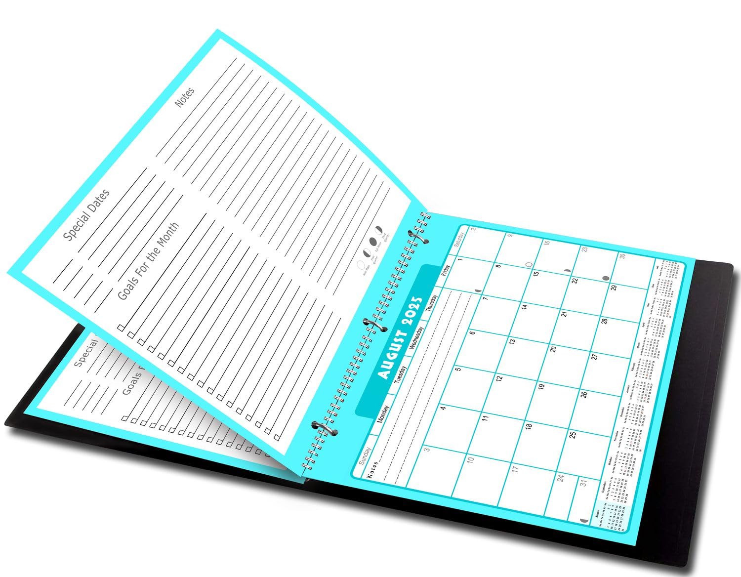 2025-2026 Academic Year 12-Month Wall & Desk Student Planner with 3-Ring Binder - Perfect for School, Teachers & Students | Edition #006 | Ideal for Classroom Organization, Homework Tracking & Study Planning