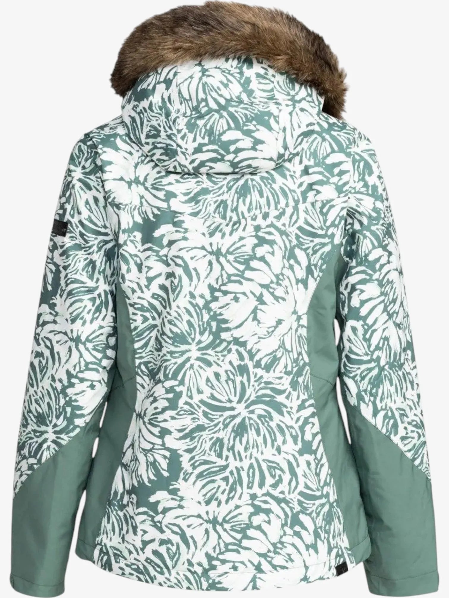 Roxy Premium Green Snow & Jet Ski Jacket - Waterproof Winter Coat for Women - Perfect for Skiing, Snowboarding & Water Sports Adventures