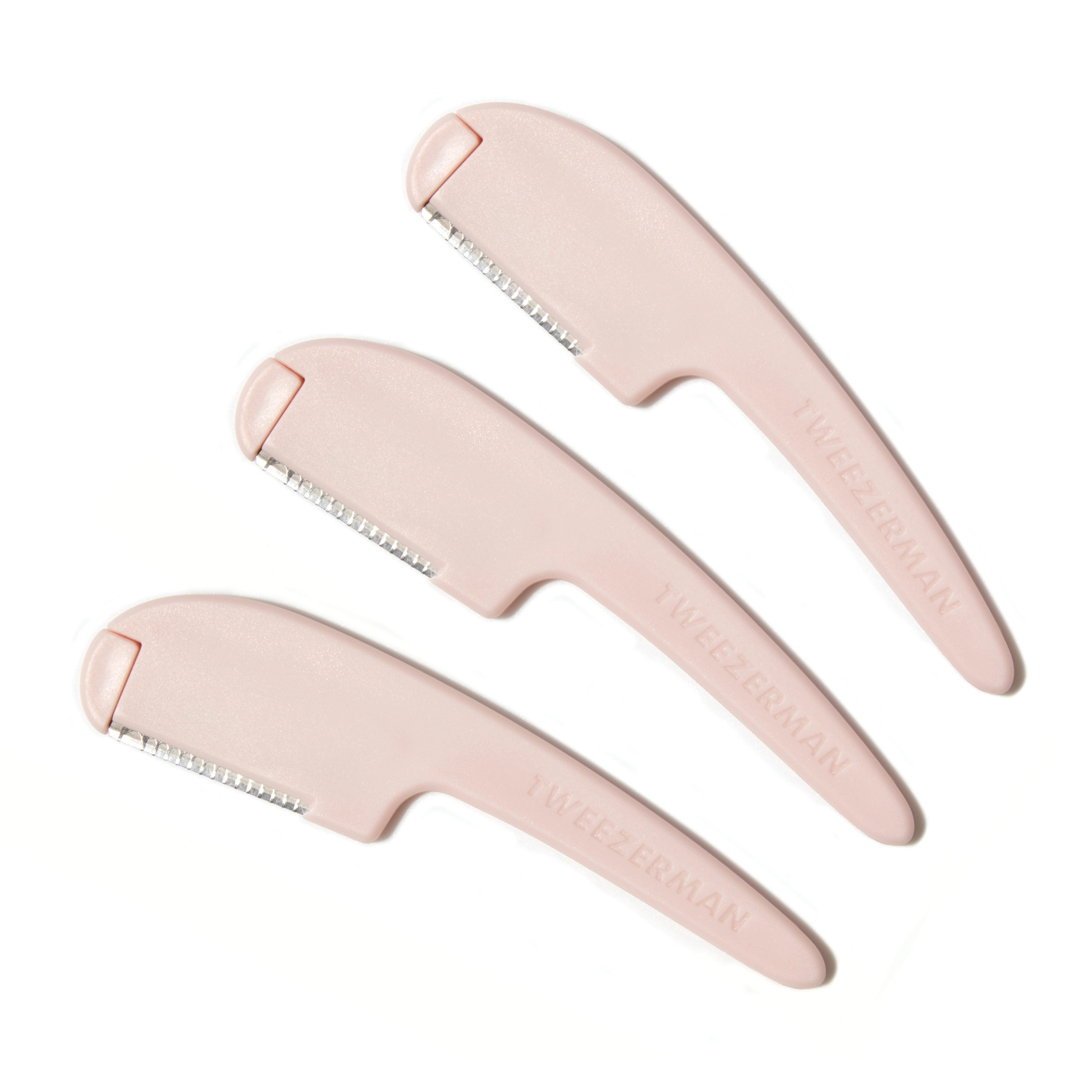 Tweezerman Prep & Plane Facial Razors for Women & Men - Dermaplaning Tool for Smooth Skin, Eyebrow Shaping & Peach Fuzz Removal - At-Home Facial Hair Removal & Exfoliation Kit