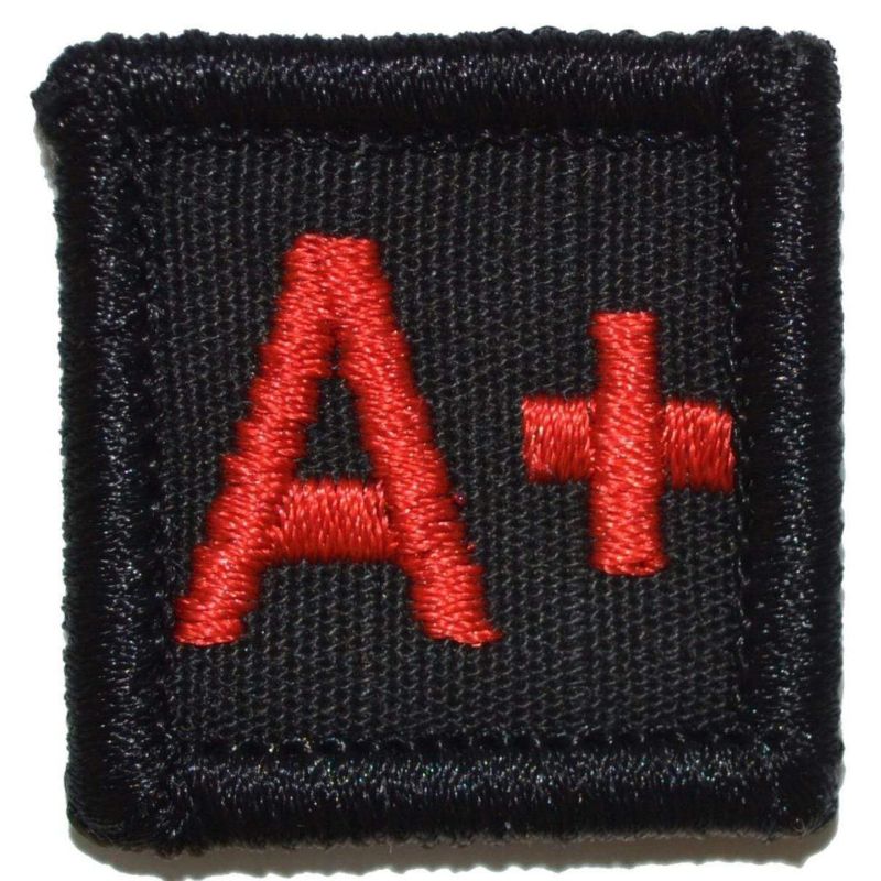 Blood Type Patch - Waterproof & Hypoallergenic Medical ID Badge for Emergency Situations - Perfect for Kids, Adults & First Responders - Ideal for Travel, Sports & Outdoor Activities