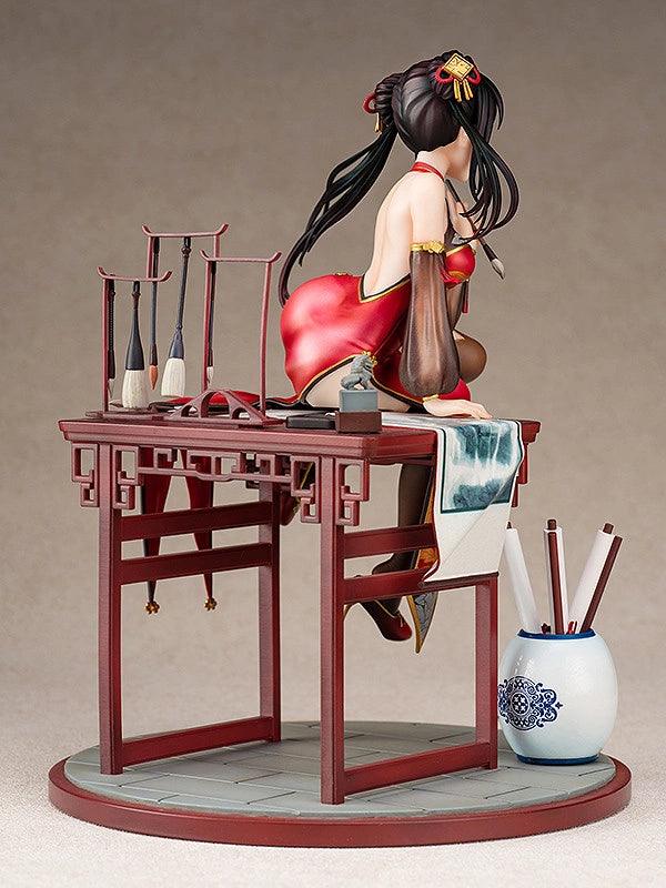 Date A Live IV 1/7 Scale Kurumi Tokisaki Calligraphic Beauty Ver. Anime Figure Statue (20cm) - Perfect for Anime Collections, Room Decor, and Gift Giving