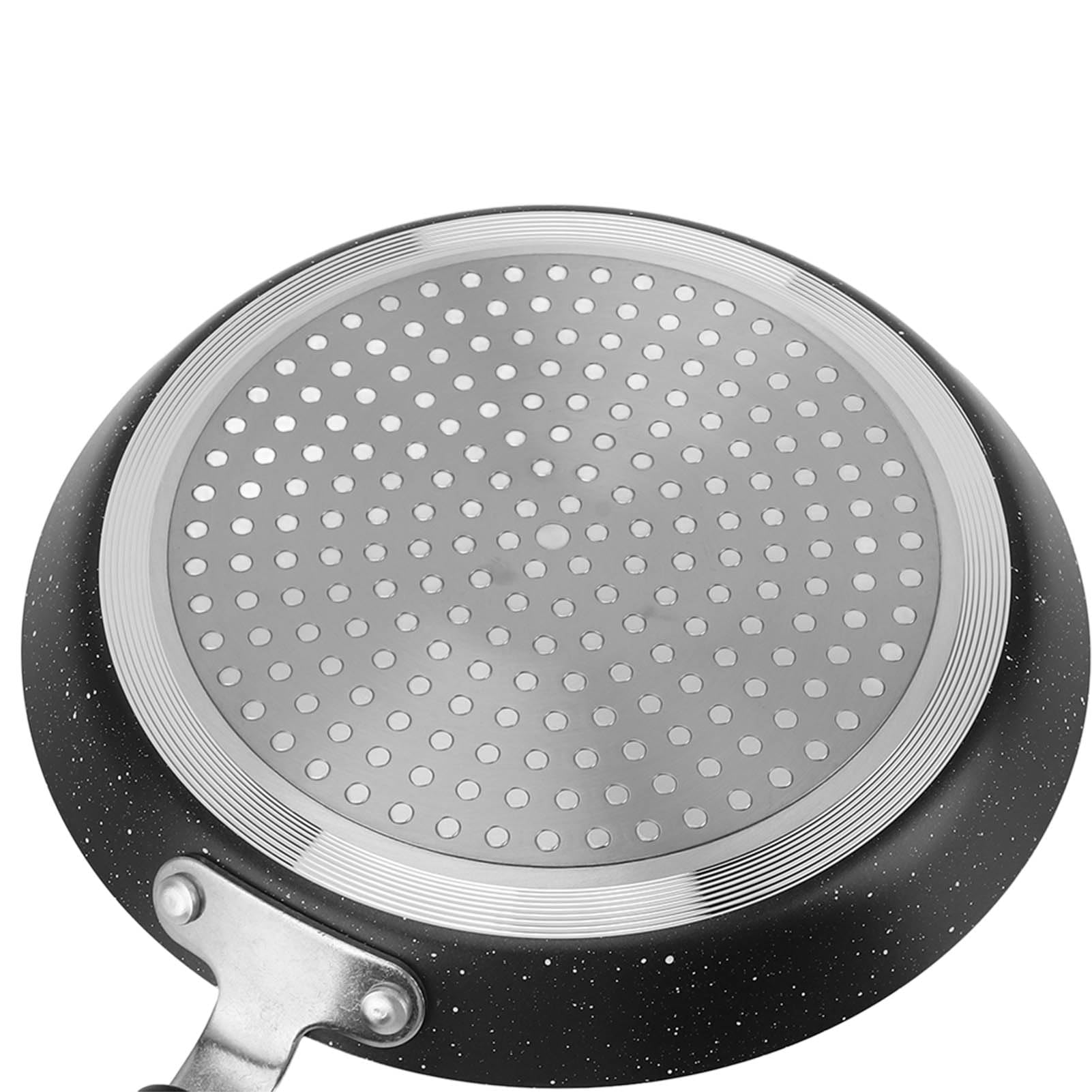**Nonstick 6/8/10 Inch Crepe Pan - Aluminum Alloy Flat Skillet for Tortillas, Pancakes & Crepes - Portable Round Griddle for Perfect Breakfast & Brunch**