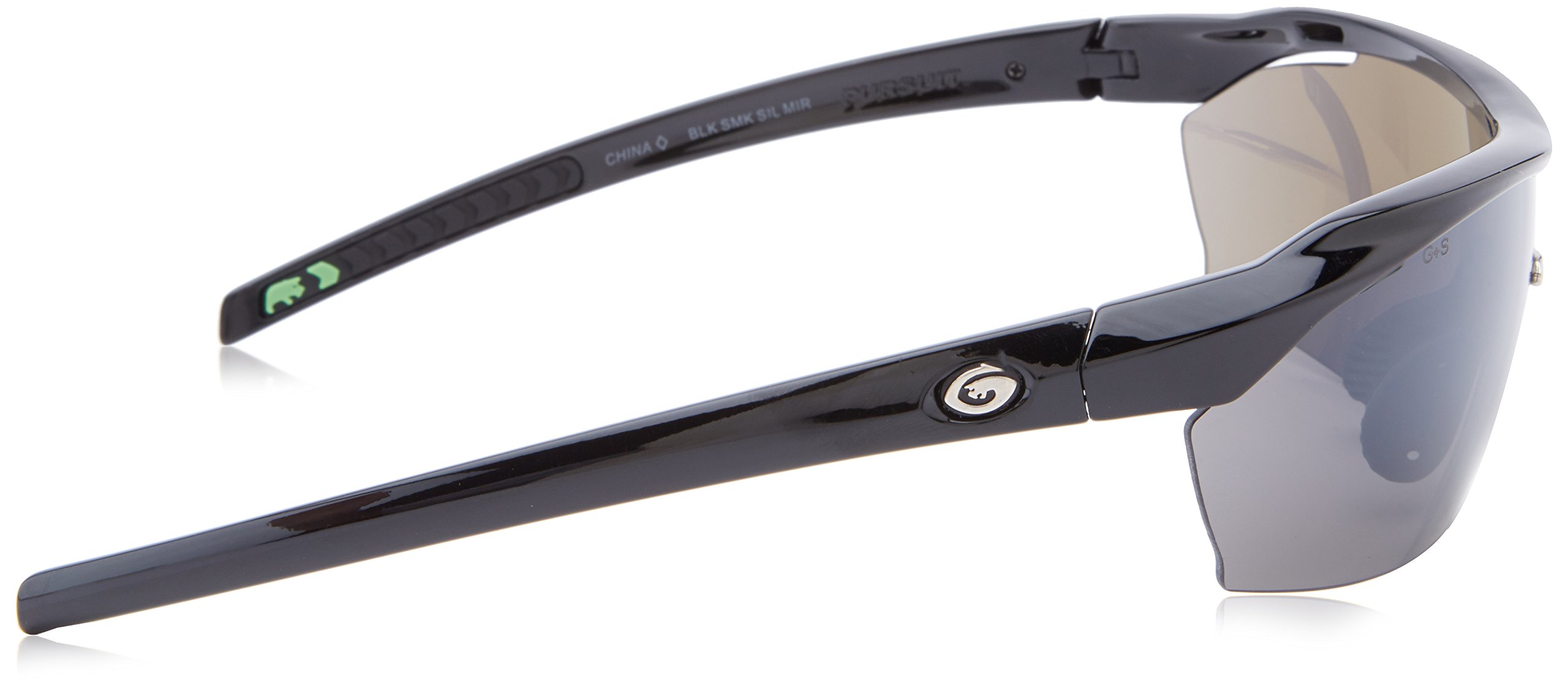 Gargoyles Men's Pursuit Wrap Sunglasses - Polarized UV Protection Sports Sunglasses for Running, Cycling & Outdoor Activities