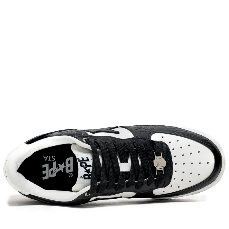 Bape Sta #4 M1 Sneakers - Black | A Bathing Ape Streetwear Shoes for Men | Perfect for Casual Wear & Urban Fashion