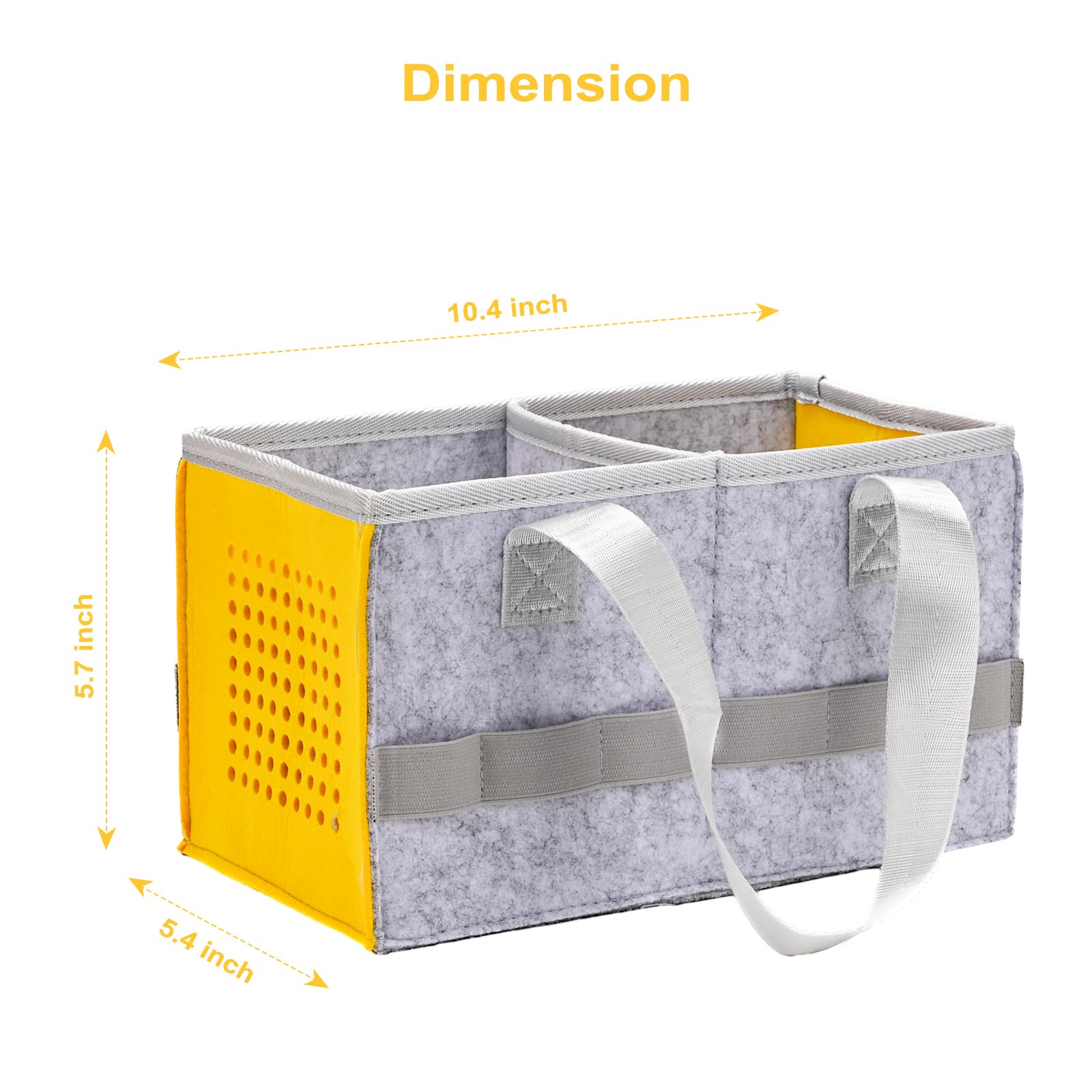 **Upgraded Protective Carry Case for Toniebox Starter Set – Large Folding Travel Storage Bag Holds 30-40 Tonies Figures (Yellow) – Perfect for Kids' Travel, School & Playtime**