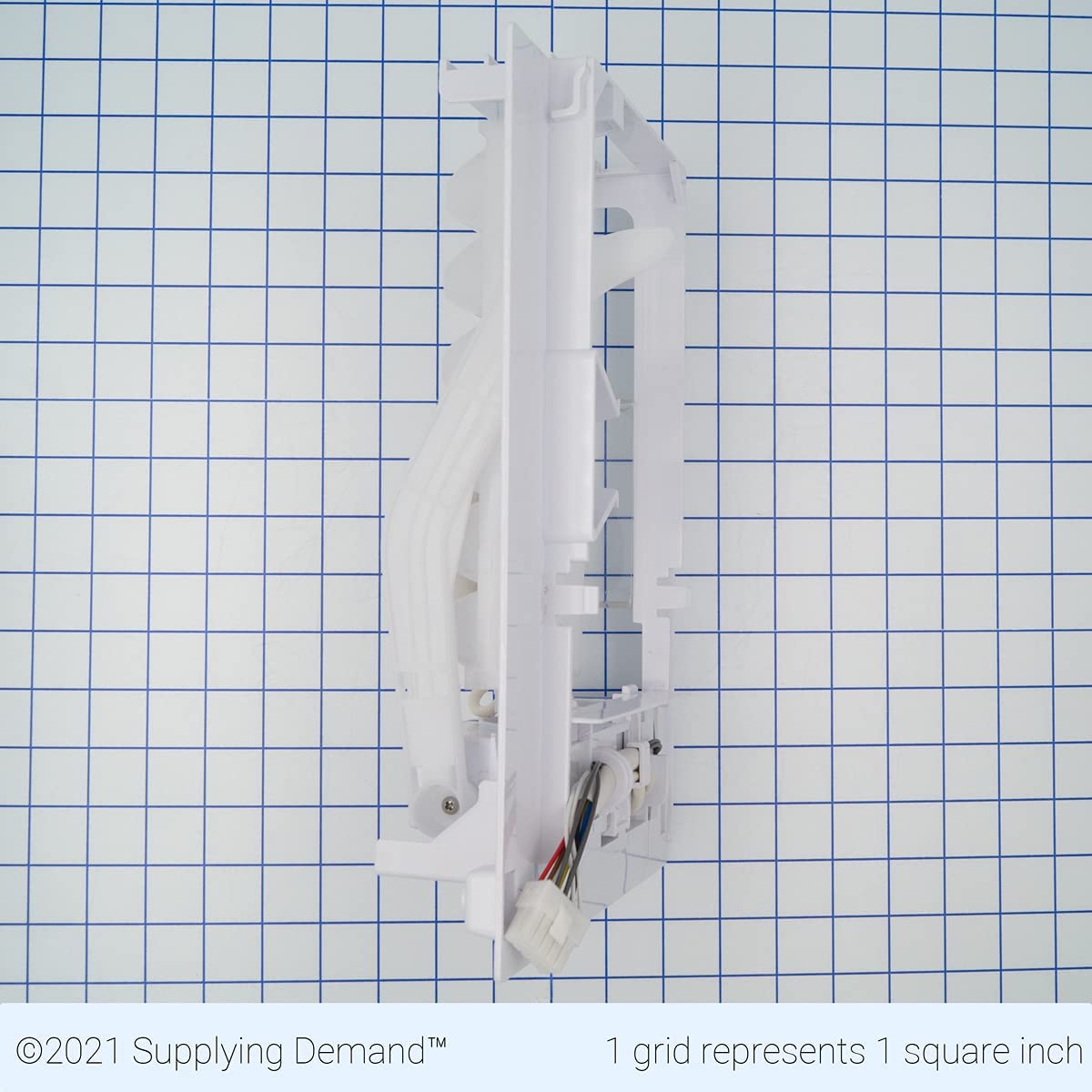Replacement Refrigerator Ice Maker Assembly AEQ72909603 2216335 - Compatible with Specific Models (Not Universal) - Perfect for Kitchen Appliance Repair & DIY Home Maintenance