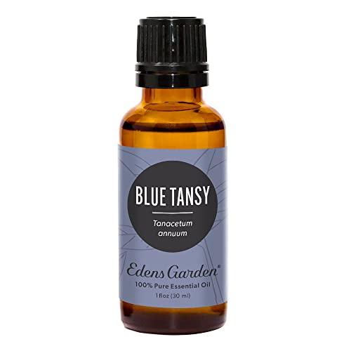 Edens Garden Blue Tansy Essential Oil - 100% Pure Therapeutic Grade, Undiluted Natural Aromatherapy Oil for Relaxation & Skin Care (30ml) - Perfect for Diffusers, Massage & DIY Beauty Products