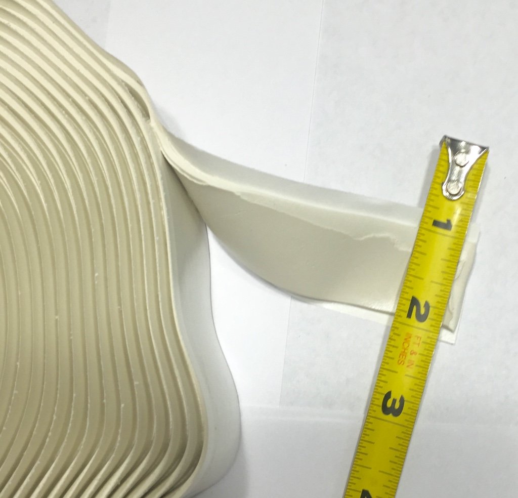 White Butyl Tape 1/8