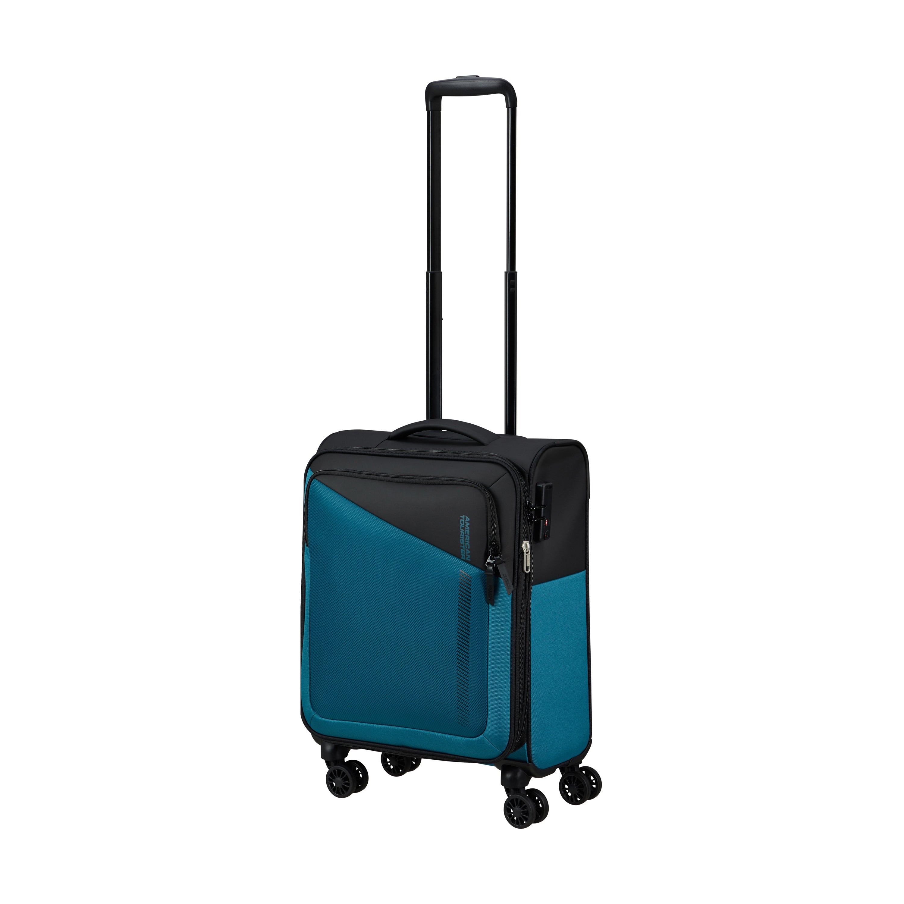 American Tourister Daring Dash Expandable Spinner Carry On Luggage - Lightweight Suitcase for Air Travel, Business Trips & Weekend Getaways
