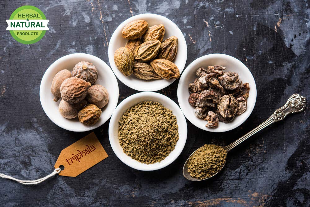 Organic Triphala Powder - Amalaki, Bibhitaki, Haritaki | Natural Skin Care (Face Mask, Brightening, Even Tone), Hair Growth, Weight Management & Immune Support | Ayurvedic Herbal Supplement for Detox, Digestion & Wellness - 200g | Perfect for Daily Wellness Routine & Ayurvedic Remedies