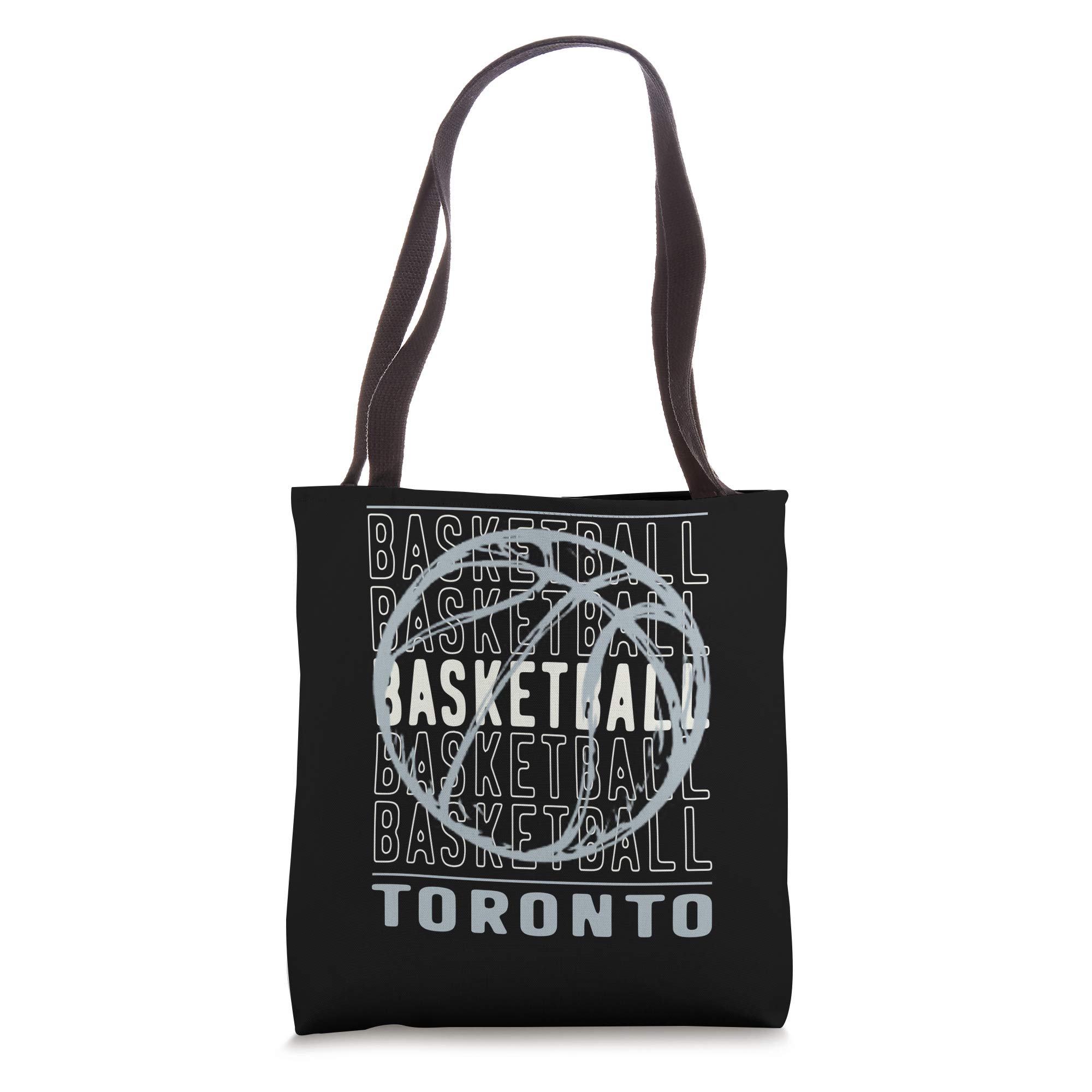Toronto Raptors Basketball Tote Bag - Durable Canvas Shopper for Fans, Games & Everyday Use - Perfect for Sports Events, School & Grocery Shopping