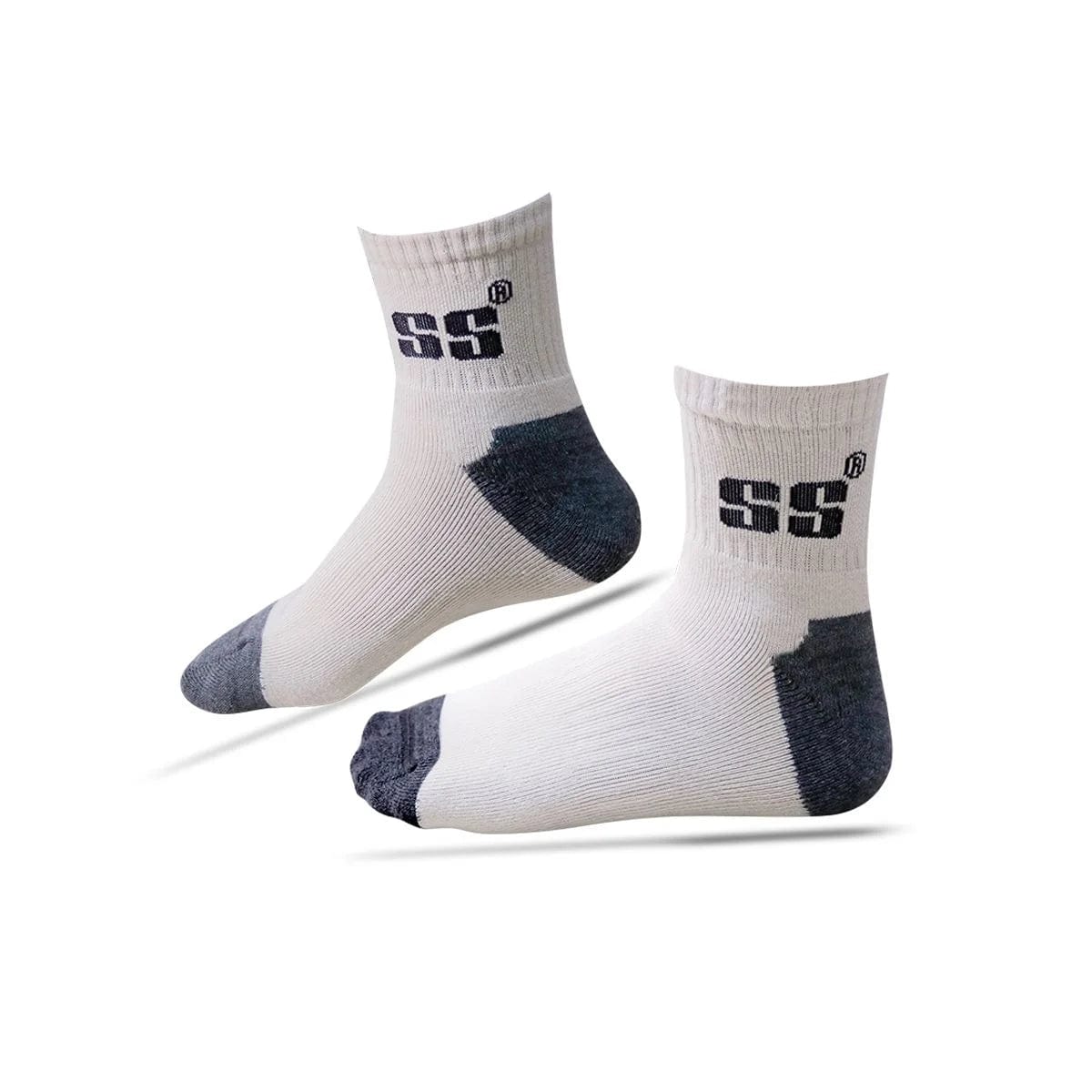 Premium SS Elite Performance Socks - 1 Pair for Men & Women - Moisture Wicking, Breathable & Cushioned for Running, Hiking & Gym Workouts