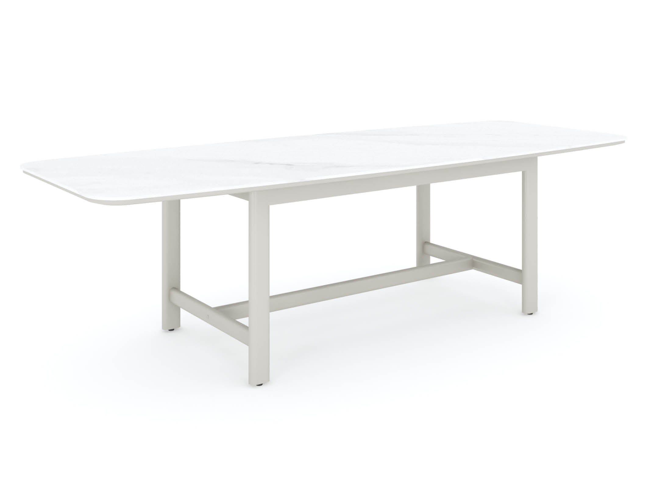 Elegant Curved Dining Table for Modern Home - Perfect for Small Spaces, Breakfast Nooks & Contemporary Dining Rooms