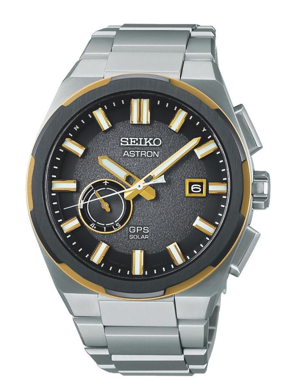 SEIKO Astron GPS Solar Watch for Men - Japanese Made Luxury Chronograph - Perfect for Business, Travel & Outdoor Adventures