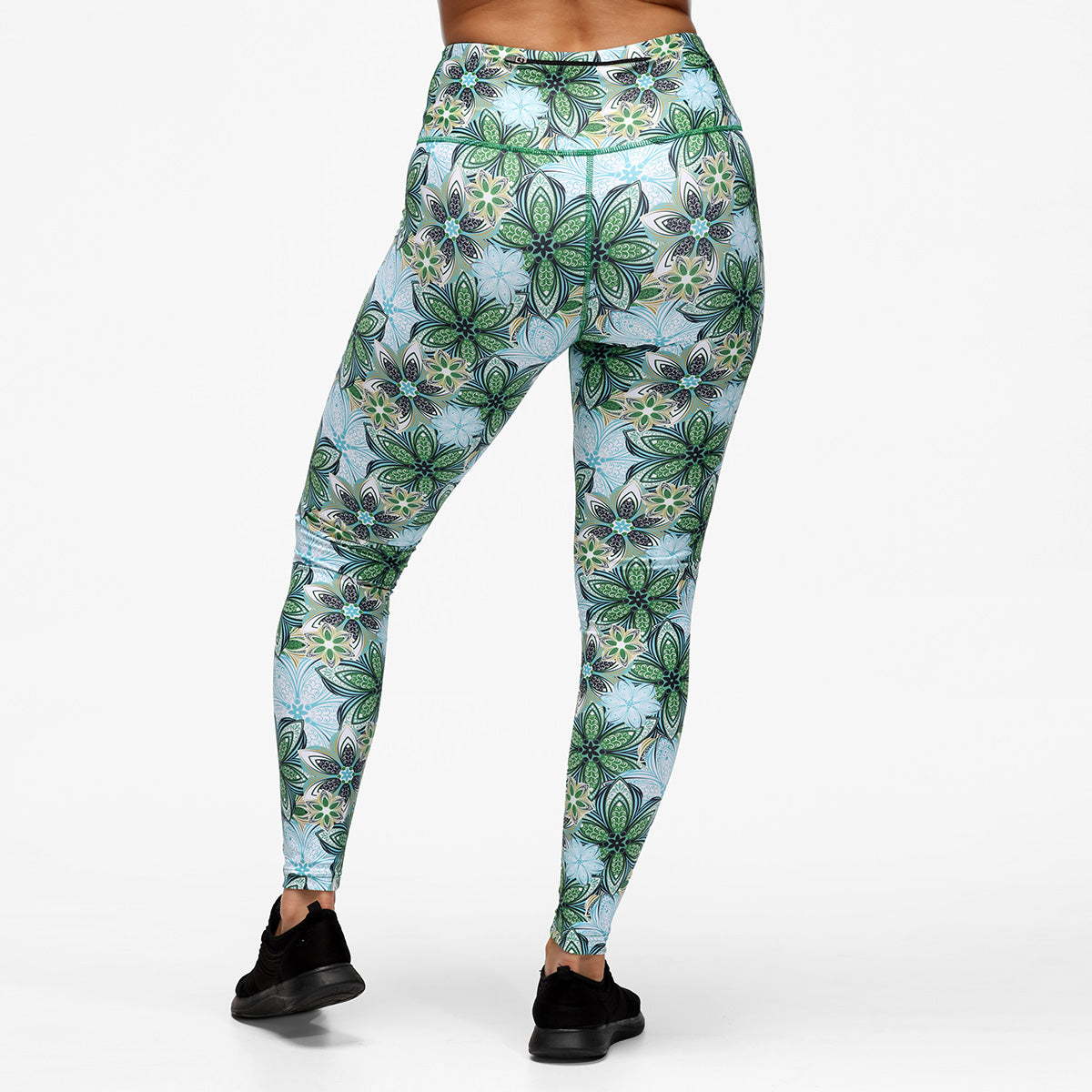 Mandala Yoga Leggings for Women - High Waisted Stretchy Workout Pants with Unique Boho Print | Perfect for Yoga, Gym, Running & Casual Wear