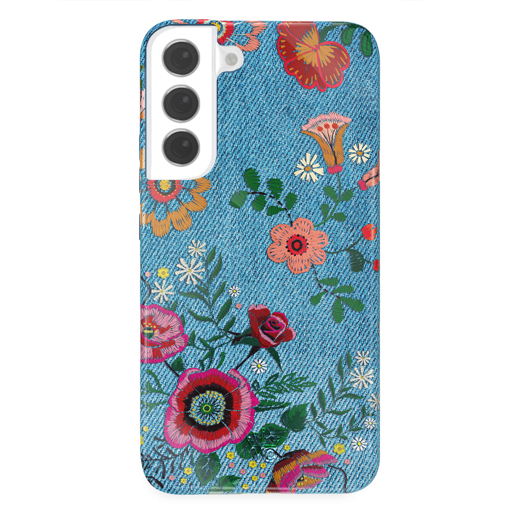 Stylish Floral Samsung Phone Case - Trendy Protective Cover for Samsung Galaxy [Model] - Perfect for Everyday Use, Work & Travel