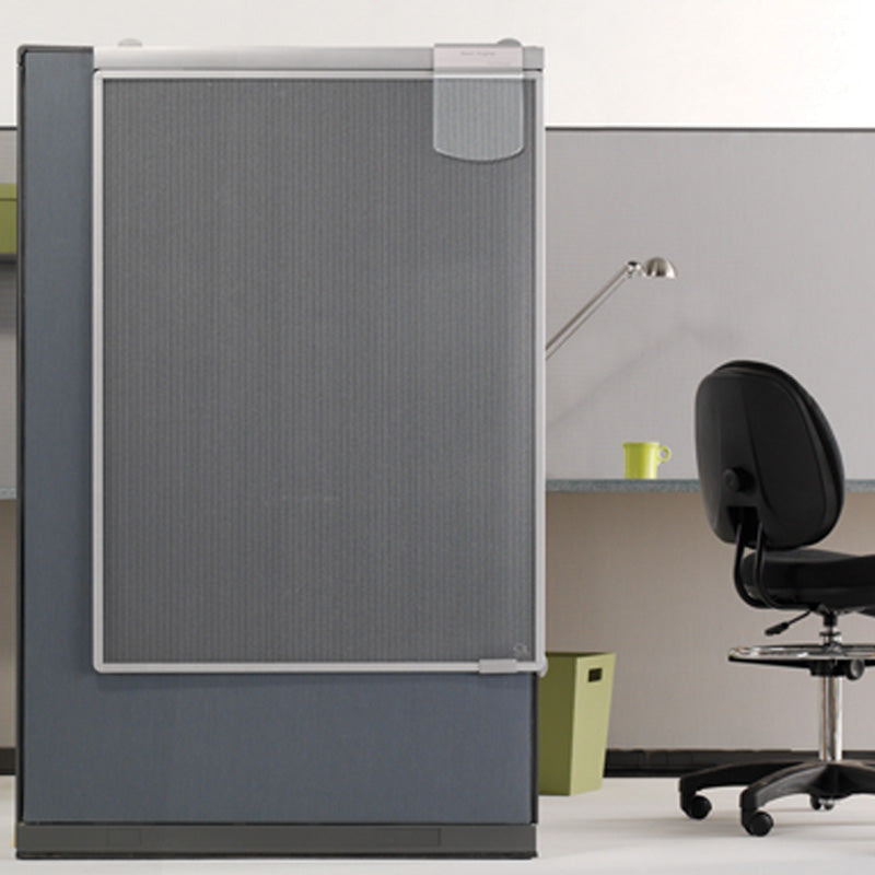 Adjustable Partial Length Workstation Privacy Screen - Office Desk Divider for Focus & Productivity - Perfect for Open Offices, Cubicles, and Home Workspaces
