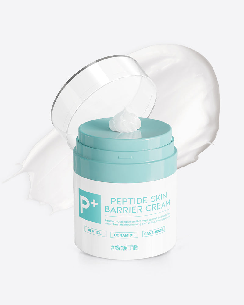 #OOTD Peptide Skin Barrier Cream - Anti-Aging Moisturizer for Face & Neck - Hydrating & Repairing Night Cream - Perfect for Dry Skin Care Routine