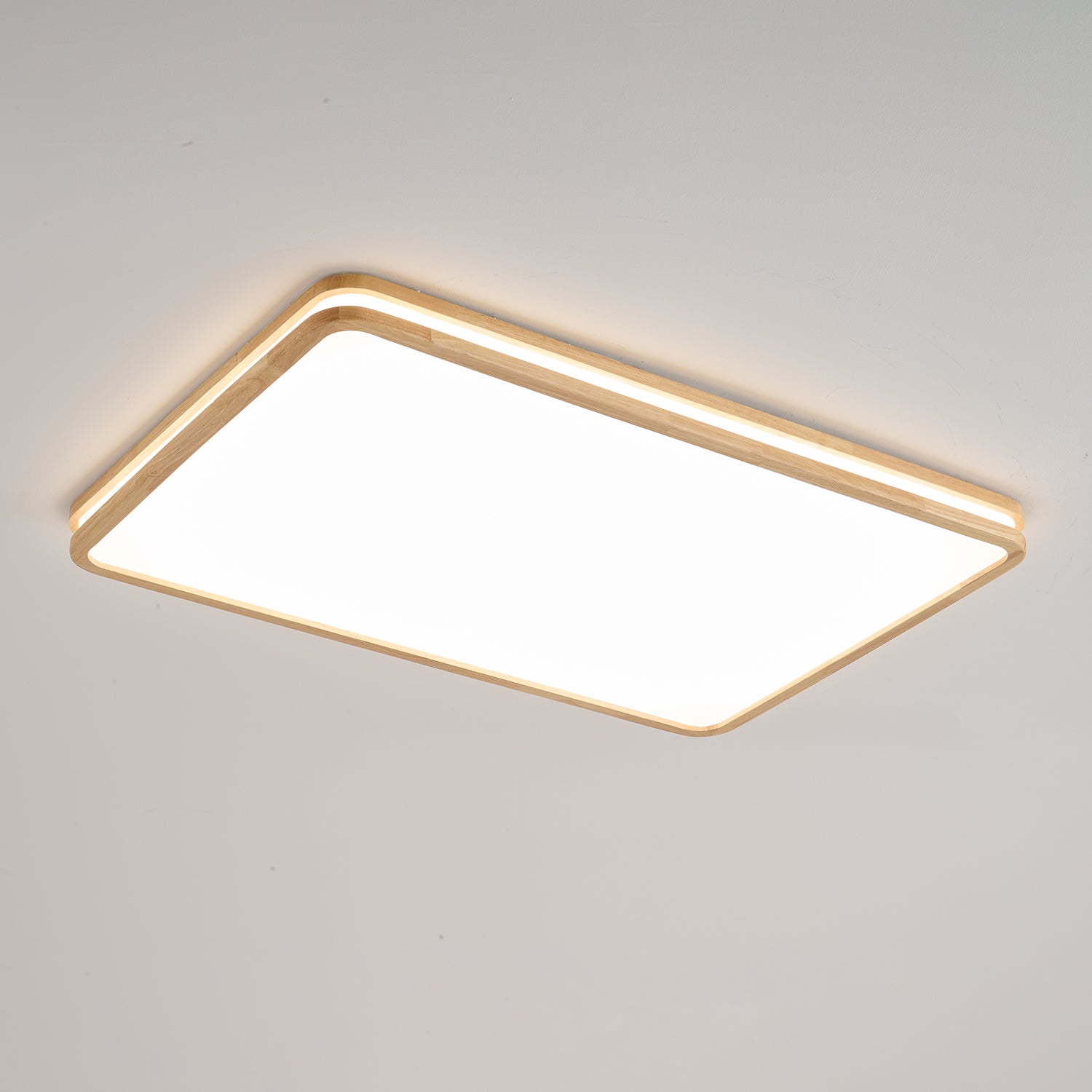 Cirro Modern LED Ceiling Light Fixture - Energy Efficient Dimmable Flush Mount for Living Room, Bedroom & Kitchen