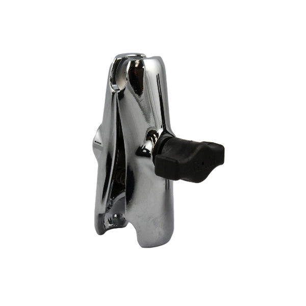 RAM B-201CHU Chrome Double Socket Arm for 1