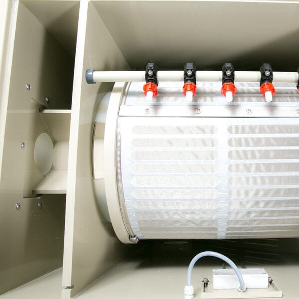 Sea Side Aquatics PP100 Rotary Drum Filter (RDF) - High-Efficiency Mechanical Filtration for Aquaculture & Koi Ponds - Perfect for Water Treatment and Waste Removal in Large Fish Farms