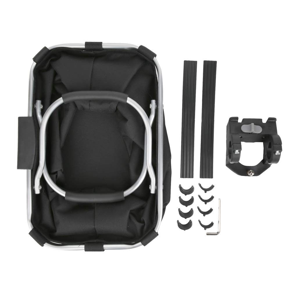 Ultra-Light Waterproof Bike Handlebar Bag - Detachable Front Bicycle Basket for Cycling | Perfect for Wallet, Phone & Essentials Storage | Ideal for Commuting, Road Trips & Outdoor Adventures