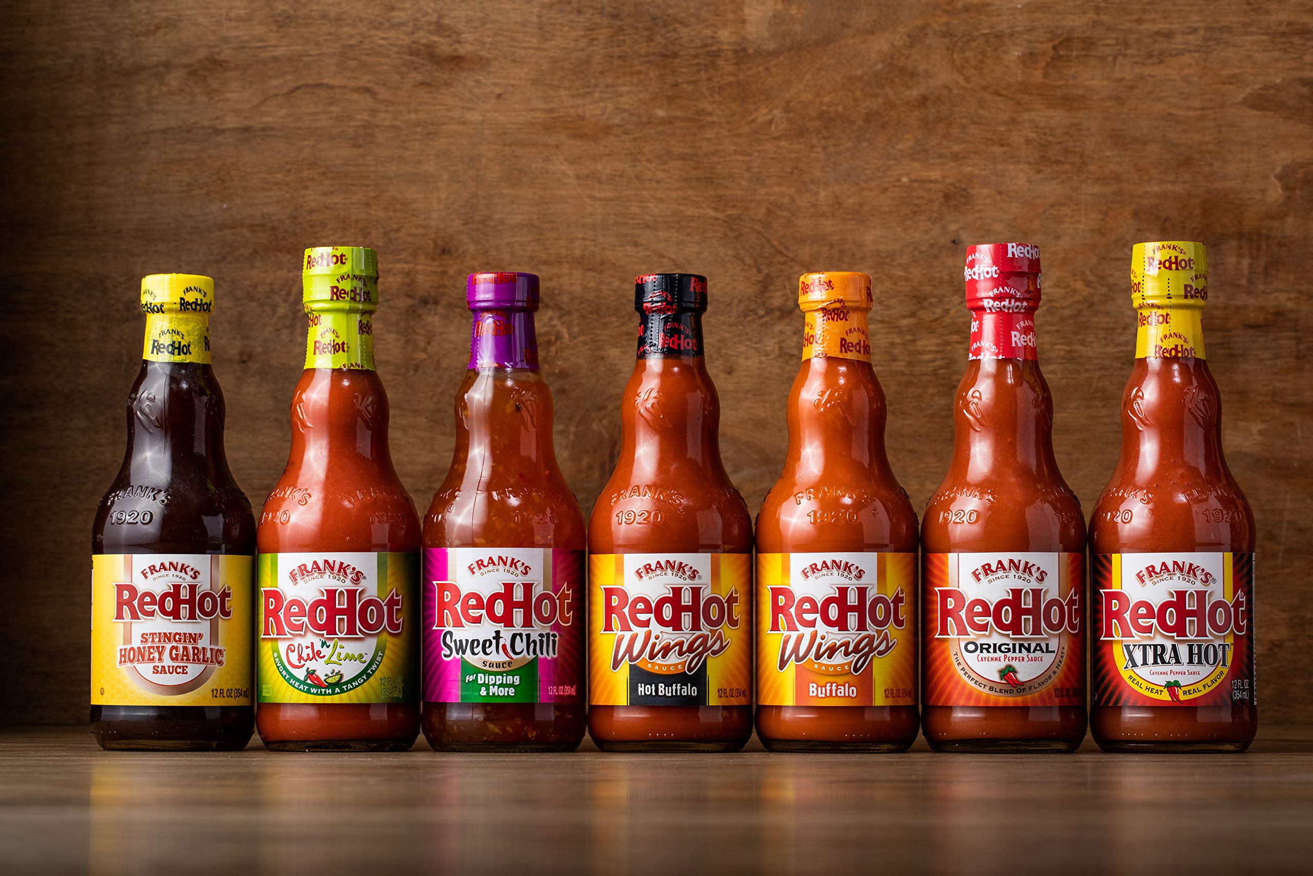 Frank's RedHot Original Cayenne Pepper Hot Sauce - 12 fl oz (354ml) Bottle - Perfect for Wings, Pizza, Burgers & More - Spicy & Flavorful Condiment
