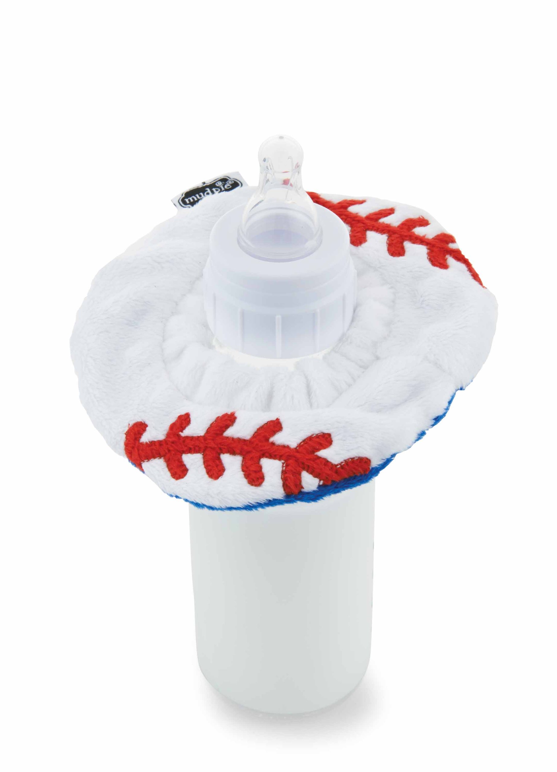 Mud Pie Bottle Bud Warmer - Baseball Themed Cozy for Beer Bottles - Perfect for Baseball Games, Tailgating & Sports-Themed Parties