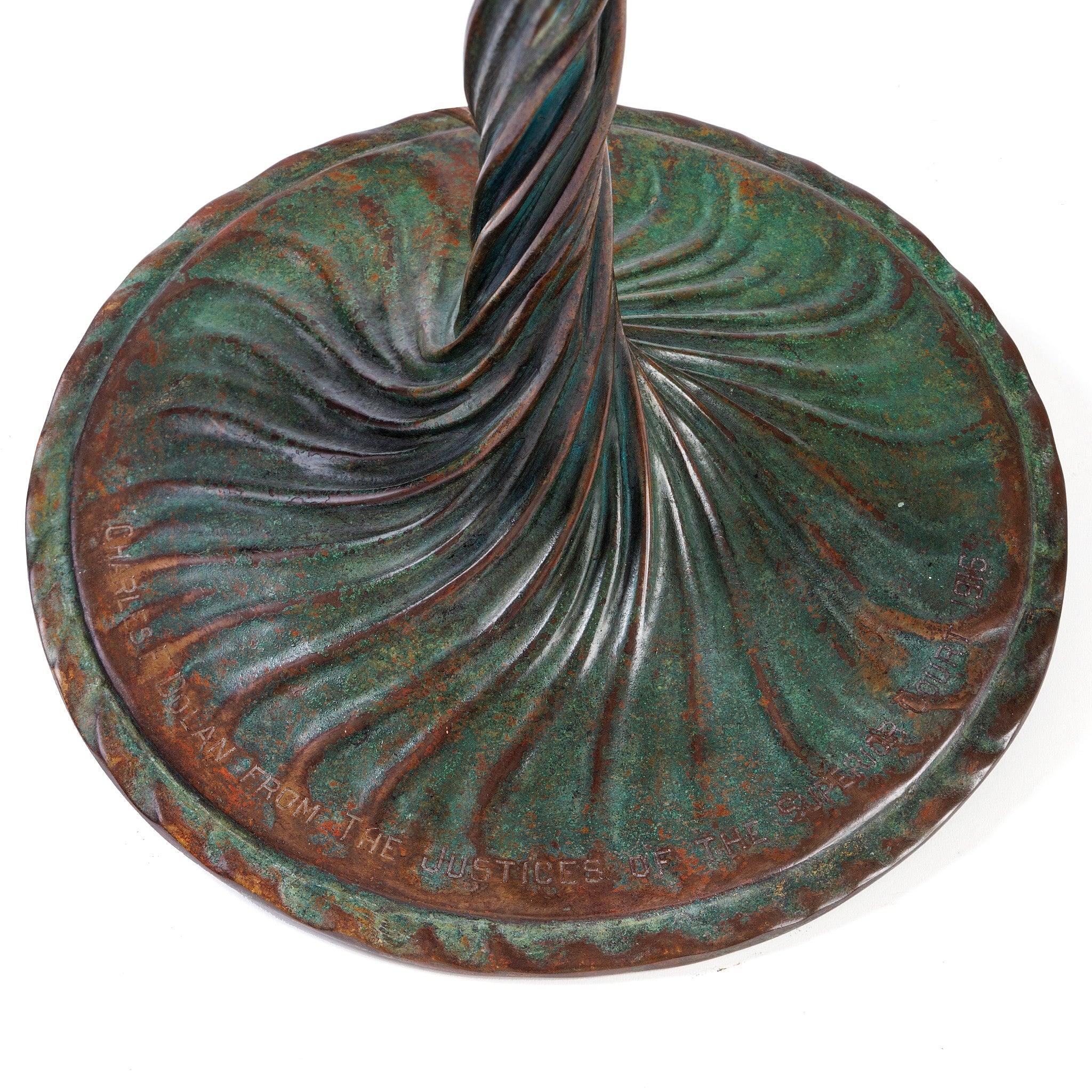 Tiffany Studios New York Daffodil Table Lamp - Handcrafted Stained Glass Art Deco Lighting for Living Room, Bedroom & Office Decor