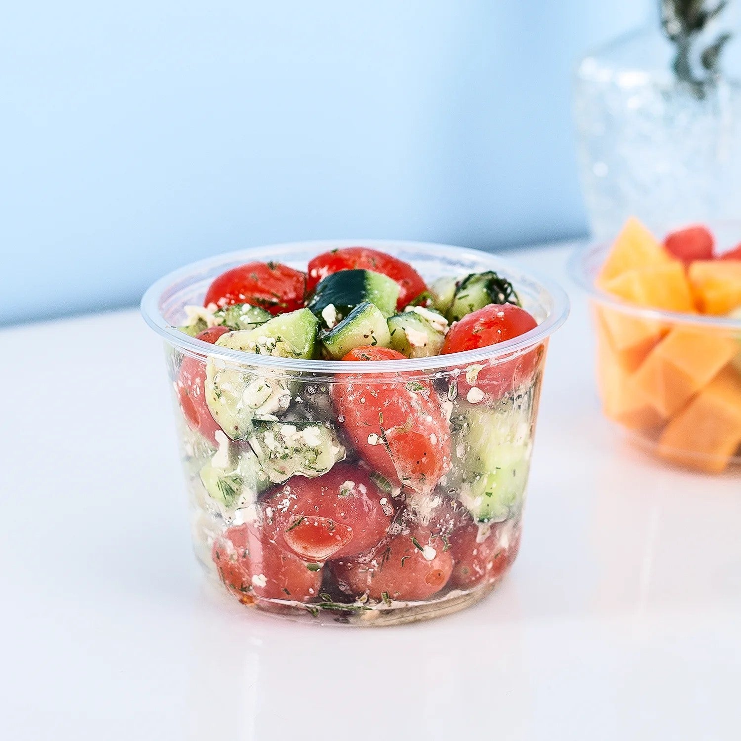 Round Deli Containers (16 Pack, 50 oz) - BPA-Free Plastic Food Storage Containers with Lids for Meal Prep, Takeout & Leftovers | Perfect for Restaurants, Catering & Home Use