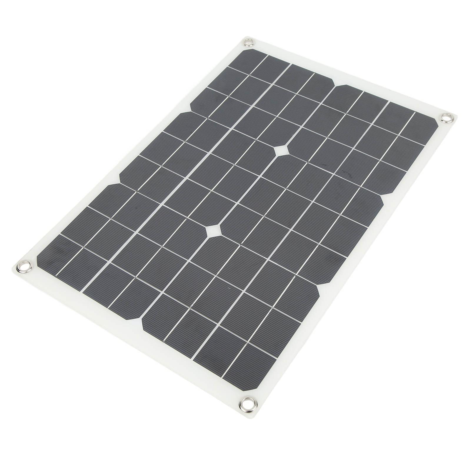 20W Monocrystalline Flexible Solar Panel - Waterproof Bendable Solar Charger for RV, Boat, Camping & Outdoor Adventures