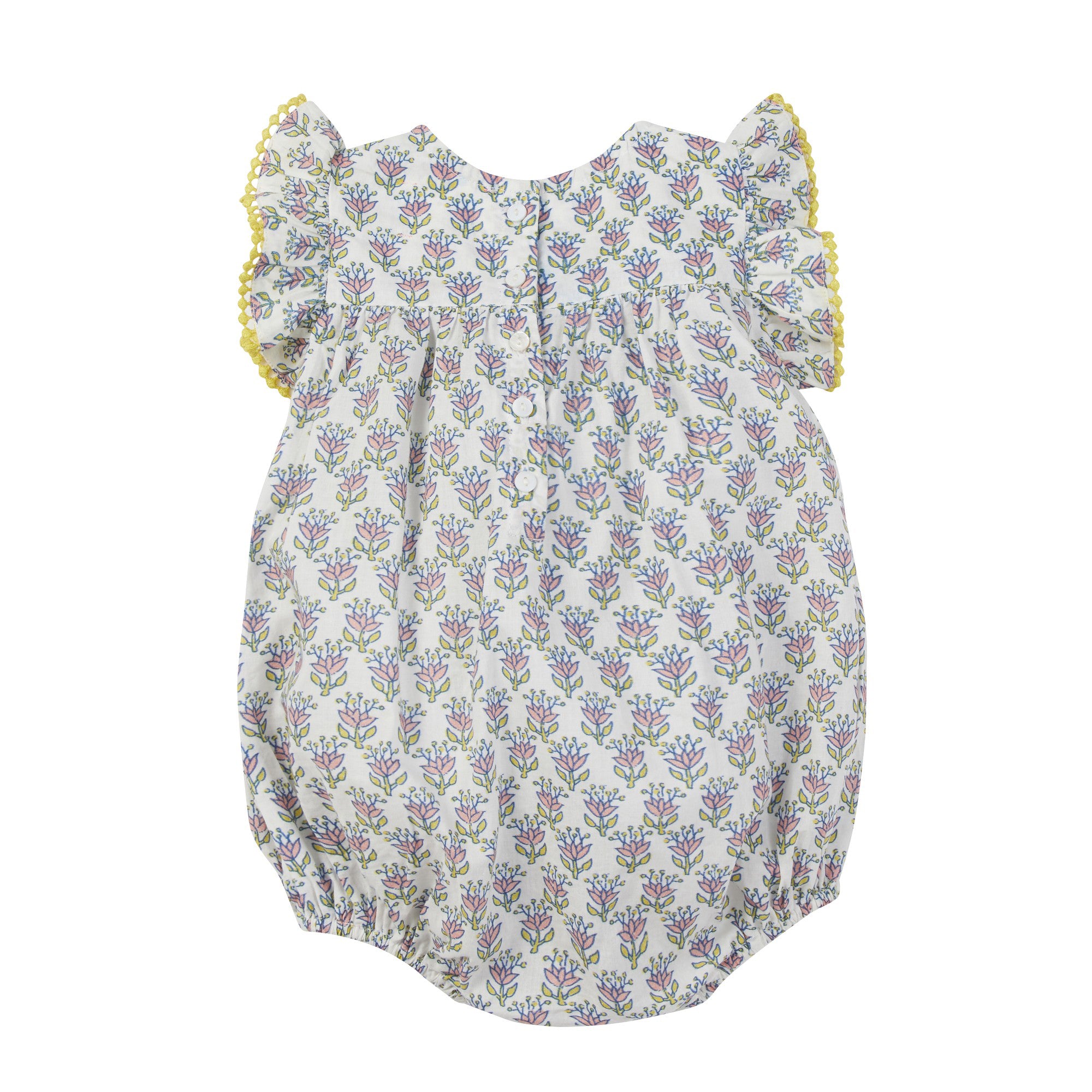 Bonheur du Jour Paris Baby BB Overall White - Soft & Stylish Infant Romper for Newborns - Perfect for Photos, Parties & Everyday Wear
