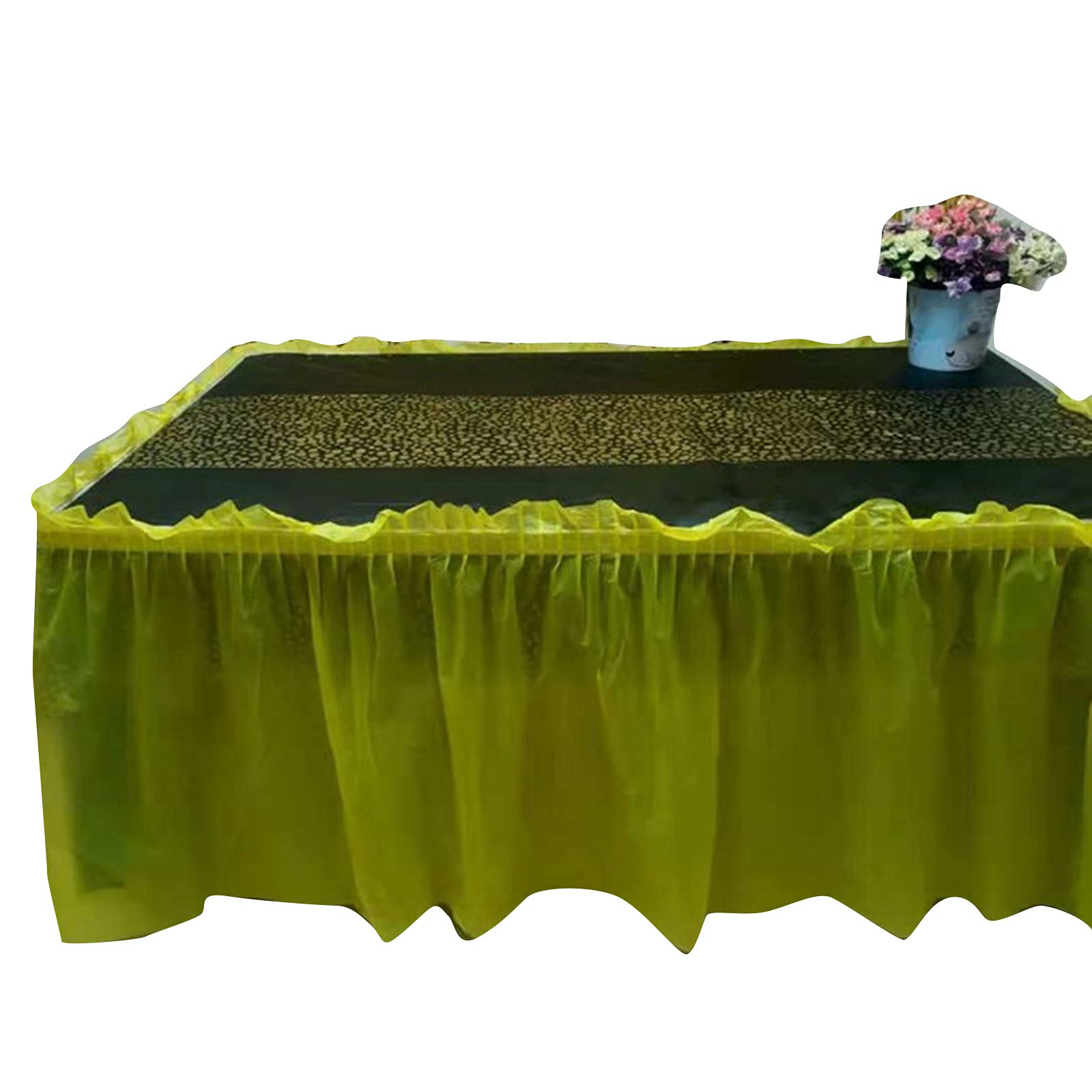 Waterproof & Oilproof Reusable Tablecloth - Disposable Plastic Table Cover for Party, Wedding, Banquet, Birthday, Shower - Perfect for Indoor & Outdoor Events, Picnics, and Family Gatherings