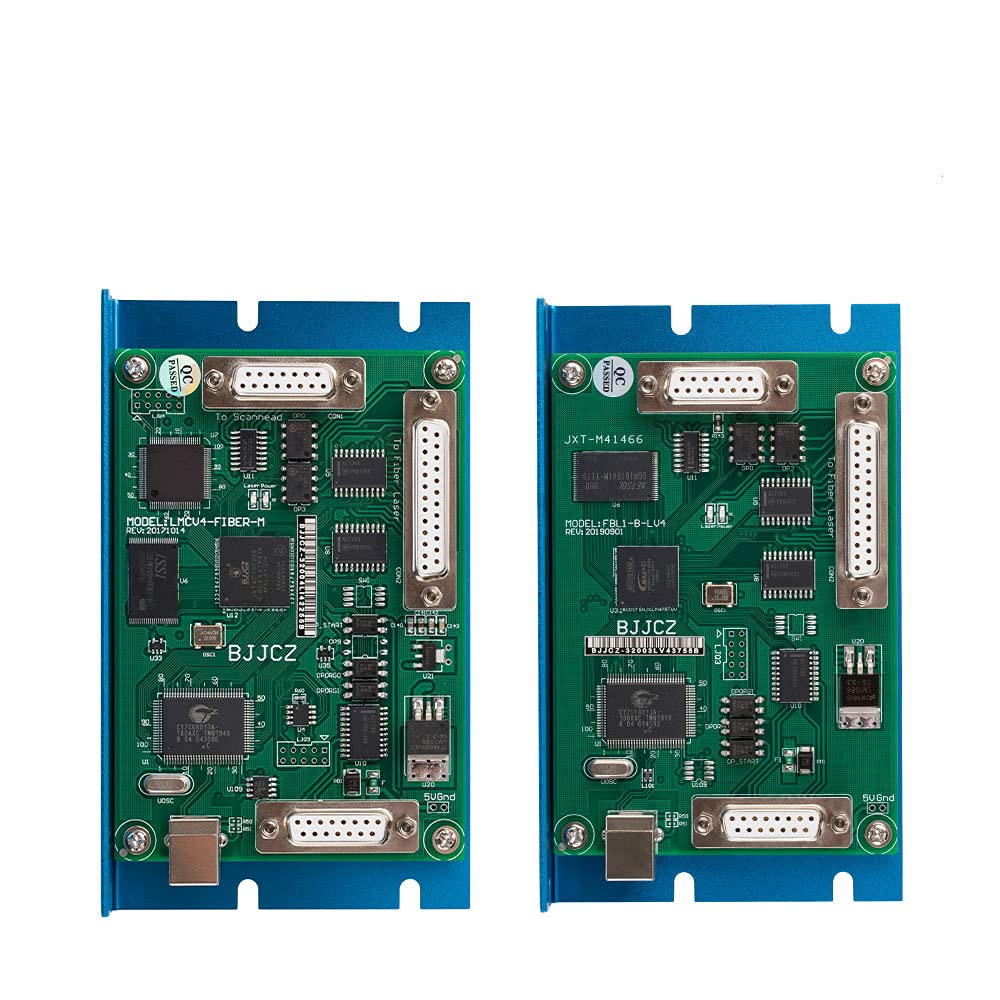 Cloudray JCZ Marking Control Card JCZ FBL1-B-LV4 for Fiber Laser Marking Machine (No Extension Axis) - Perfect for Industrial Metal Engraving & Product Marking