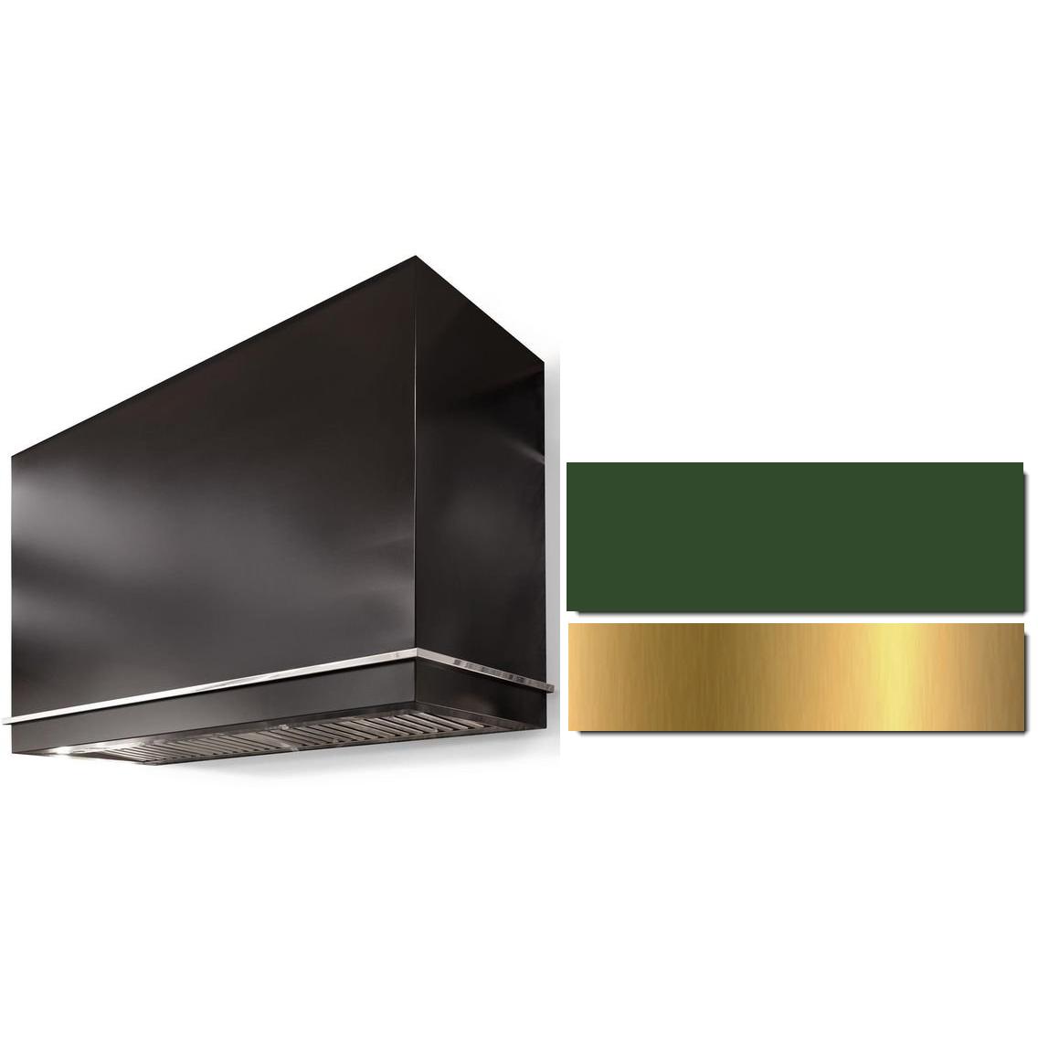 AGA 36 Inch Wall Mount Range Hood - AH3654LGECWGBB - Professional Stainless Steel Kitchen Vent Hood with Powerful Exhaust Fan - Perfect for Modern Home Kitchens & Open Concept Living Spaces