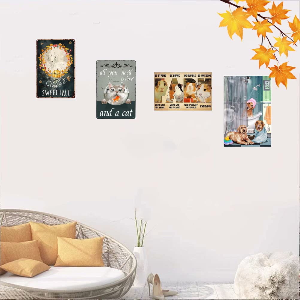 Basic Electrical Metal Signs 12x16in - Office & Home Wall Decor Guide