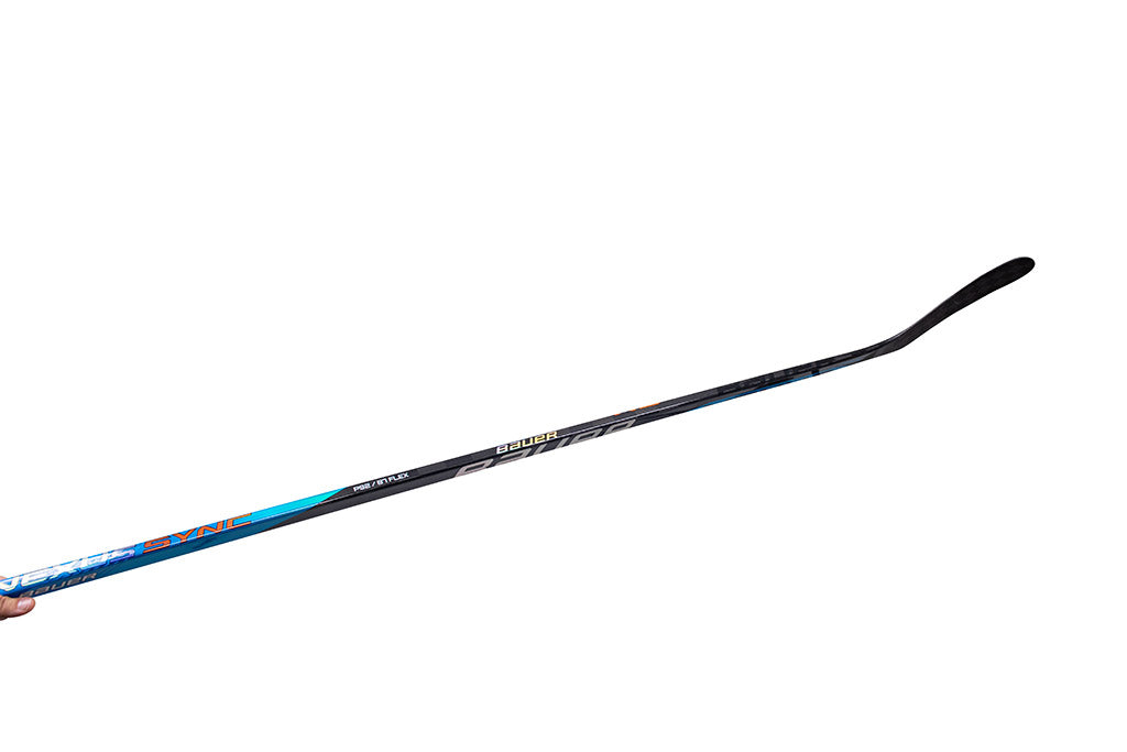 Bauer Nexus Sync Griptac Intermediate Ice Hockey Stick - Lightweight Composite Hockey Stick for Youth & Adult Players - Perfect for Ice Rink Games, Practice & Competitive Play