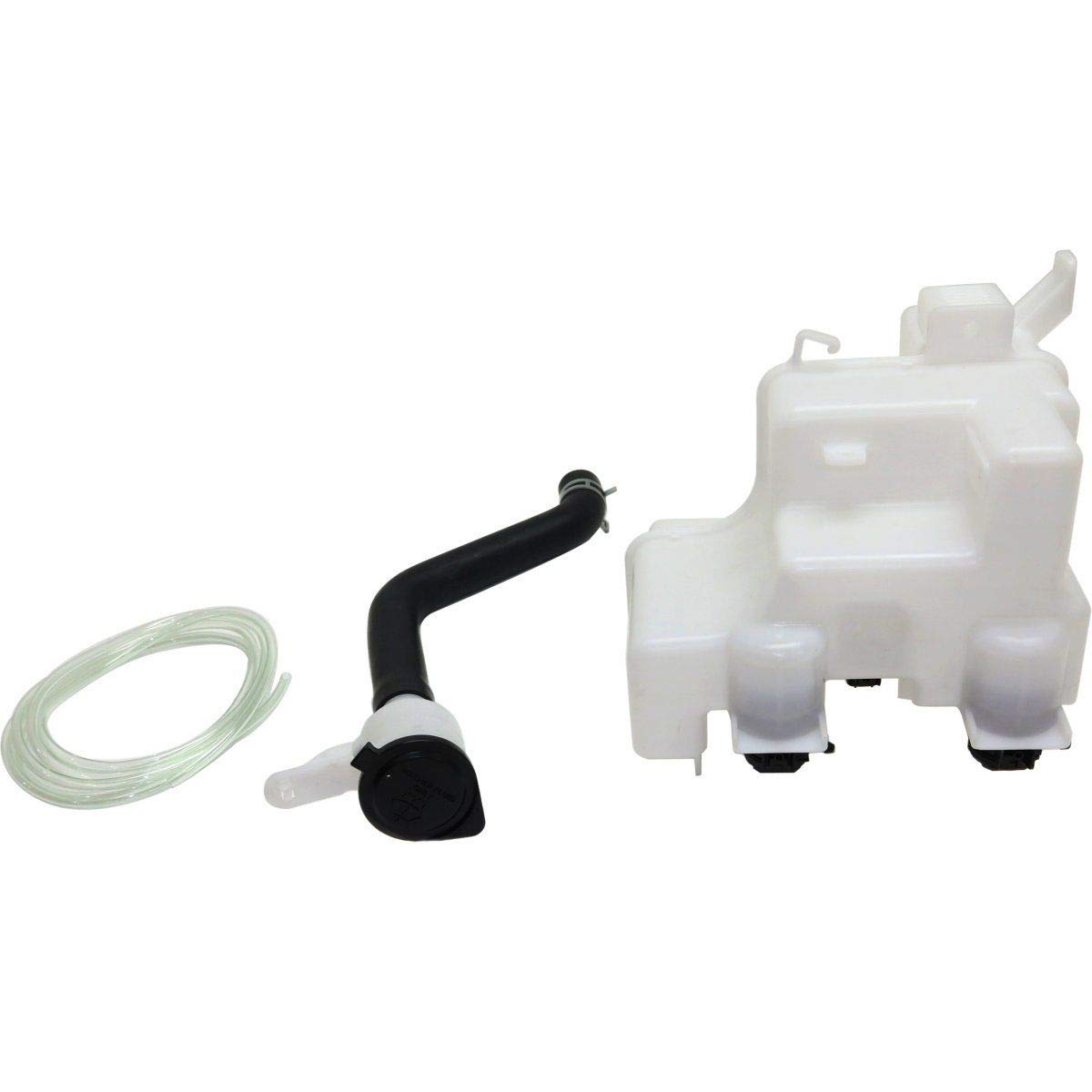 2006-2007 Toyota Highlander Windshield Washer Fluid Reservoir with Pump - Replacement Part for Windshield Cleaning System