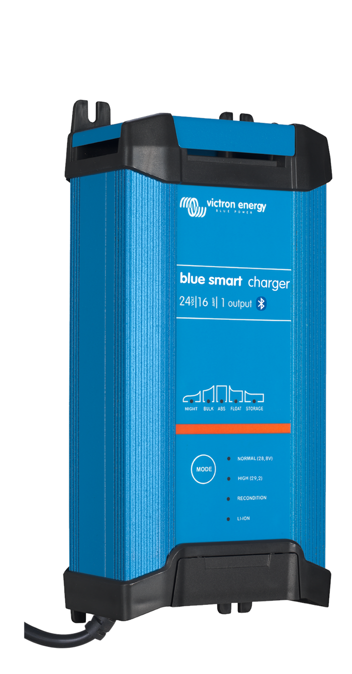 Blue Smart IP22 Battery Charger 24V/16A (3-Pin) for AU/NZ - Perfect for Marine, RV, and Solar Power Systems