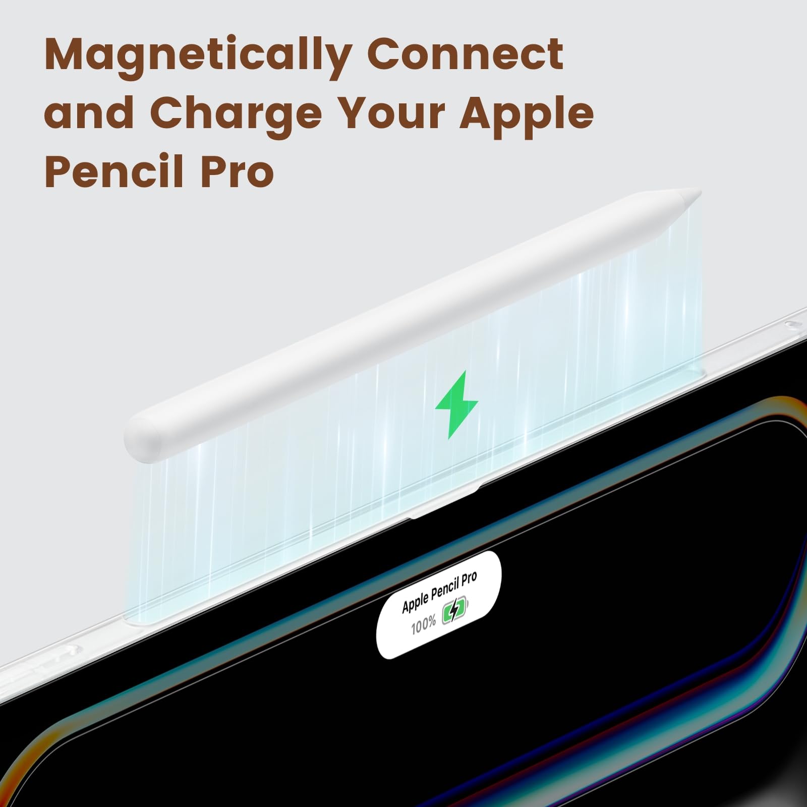 PITAKA iPad Pro 13 Inch Case 2024 - Magic Keyboard Compatible Protective Cover for iPad Pro M4 with Apple Pencil Charging | Premium Aramid Fiber Construction [MagEZ Case 2 - Canyon Yellow] | Perfect for Work, Travel & Creative Professionals
