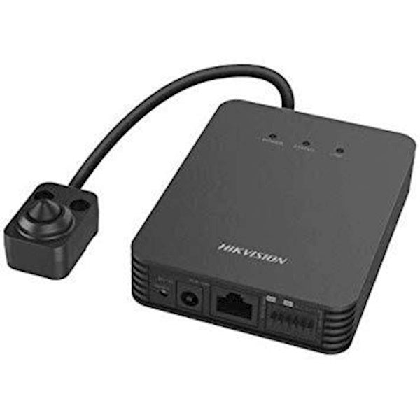 2MP DS-2CD6425G1 Pinhole Security Camera with L-Shaped 3.7mm Lens & 8m Cable - Indoor/Outdoor Surveillance for Home, Office, and Retail Stores