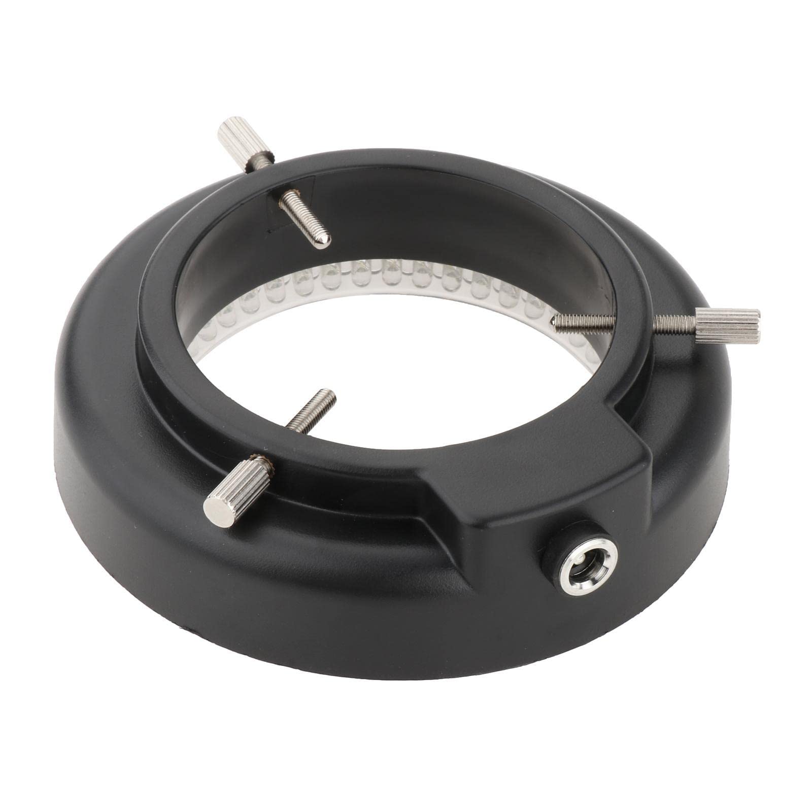 MYADDICTION 6500K LED Ring Light for Stereo Microscopes, DSLR Cameras & Photography - 60-Piece Lighting Kit for Macro Shooting, Jewelry Inspection & Scientific Research