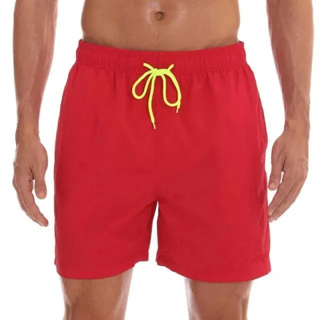 Luminous Beach Shorts with Drawstring - Quick-Dry Swim Trunks for Men & Women - Perfect for Swimming, Surfing, and Summer Vacations