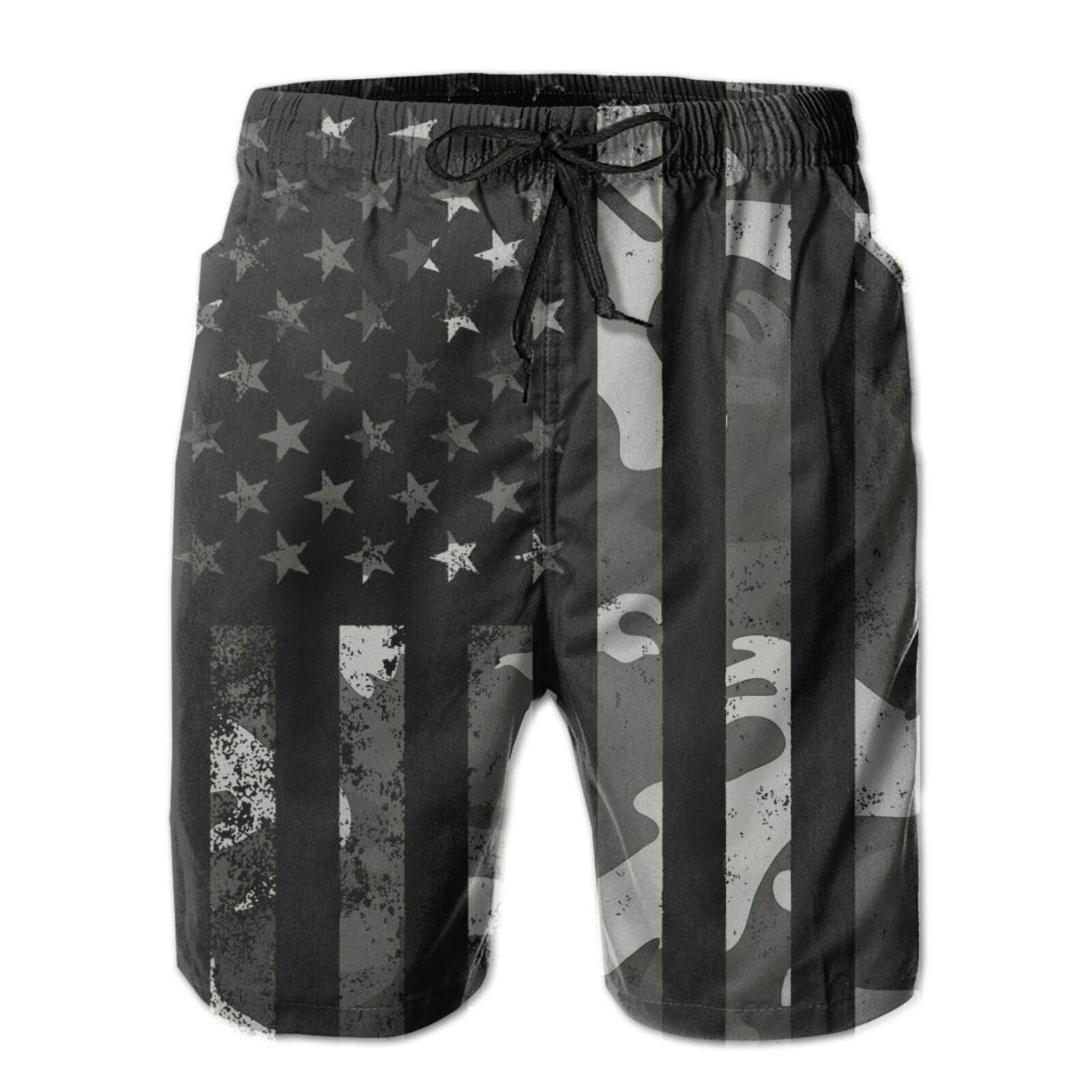 Men's Quick-Dry Swim Trunks with Pockets - Lightweight Beach Shorts for Swimming, Surfing & Summer Outdoor Activities