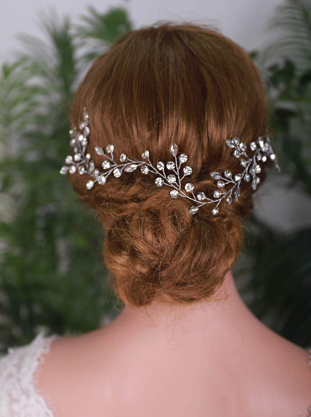 YERTTER Handmade Bridal Headbands - Gold, Silver & Rose Gold Rhinestone Hair Accessories for Wedding, Party | Crystal Floral Leaf Design | Perfect for Brides, Bridesmaids & Special Occasions