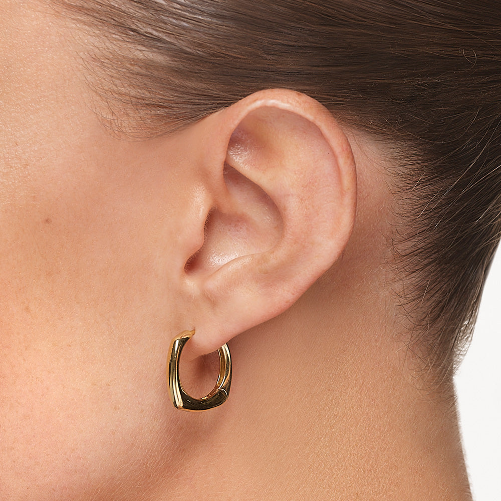 Gold Midi Square Edge Hoops - Elegant Embroidery Hoops for DIY Crafts, Home Decor, and Sewing Projects - Perfect for Handmade Gifts and Wall Art
