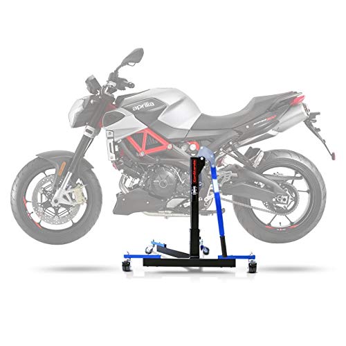 Aprilia Shiver 750 GT 09-14 Compatible Center Paddock Stand CS Power Evo - Motorcycle Lift Stand for Easy Maintenance & Storage (Blue)