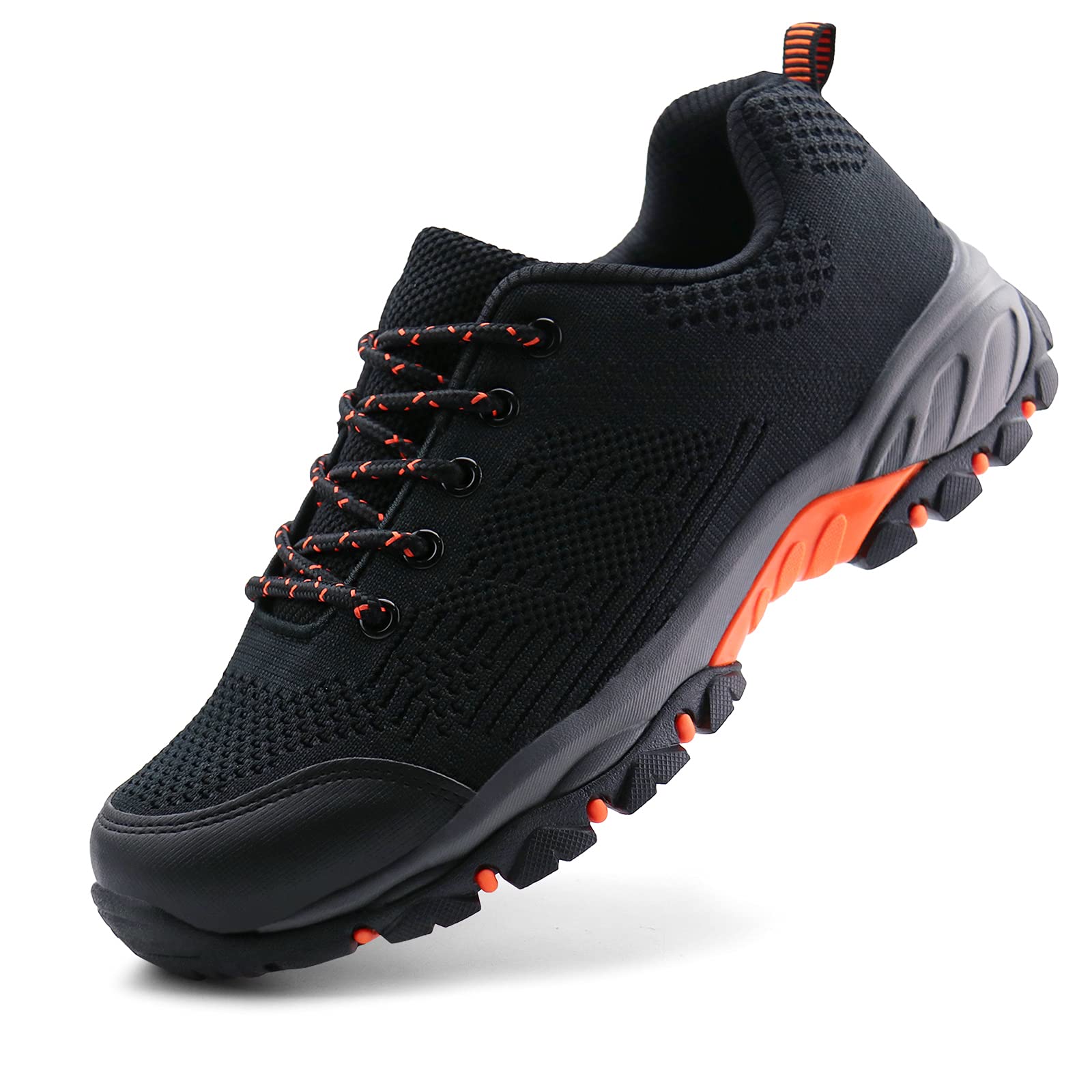 JABASIC Women's Hiking Shoes - Lightweight Outdoor Trekking Sneakers with Knit Upper for Trail Walking & Mountain Climbing | Perfect for Hiking, Camping & Travel Adventures