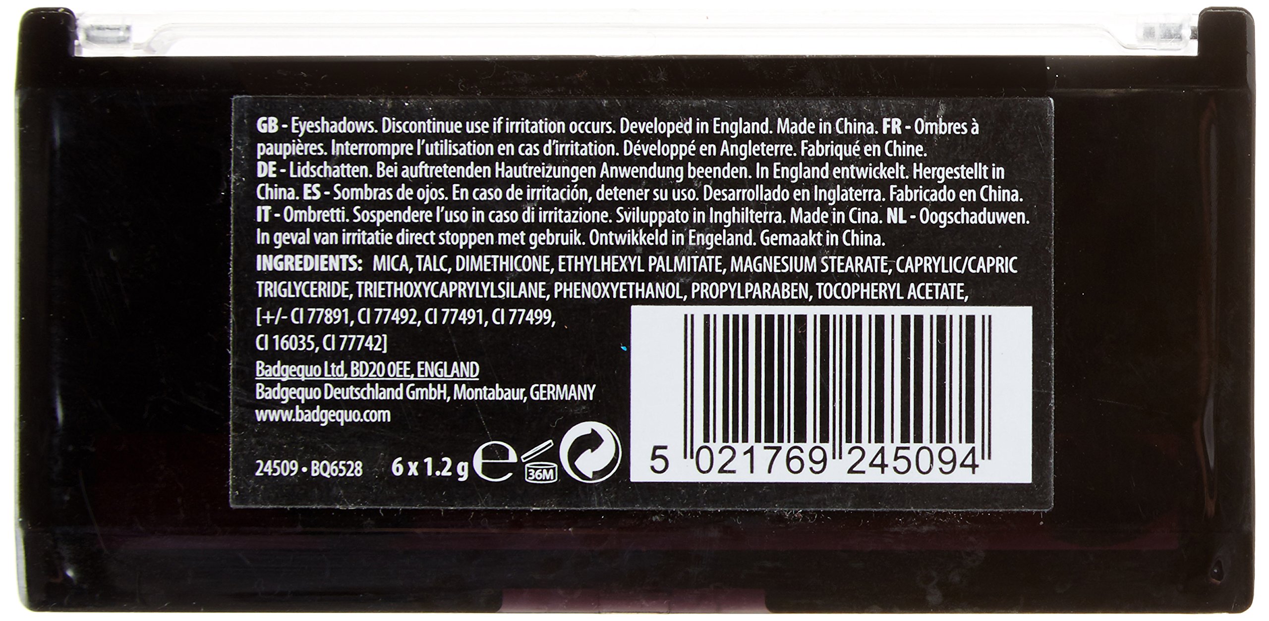 Technic Matte 6-Color Eyeshadow Palette - Long Lasting Pigmented Powder for Day & Night Makeup Looks | Perfect for Parties, Weddings & Everyday Wear